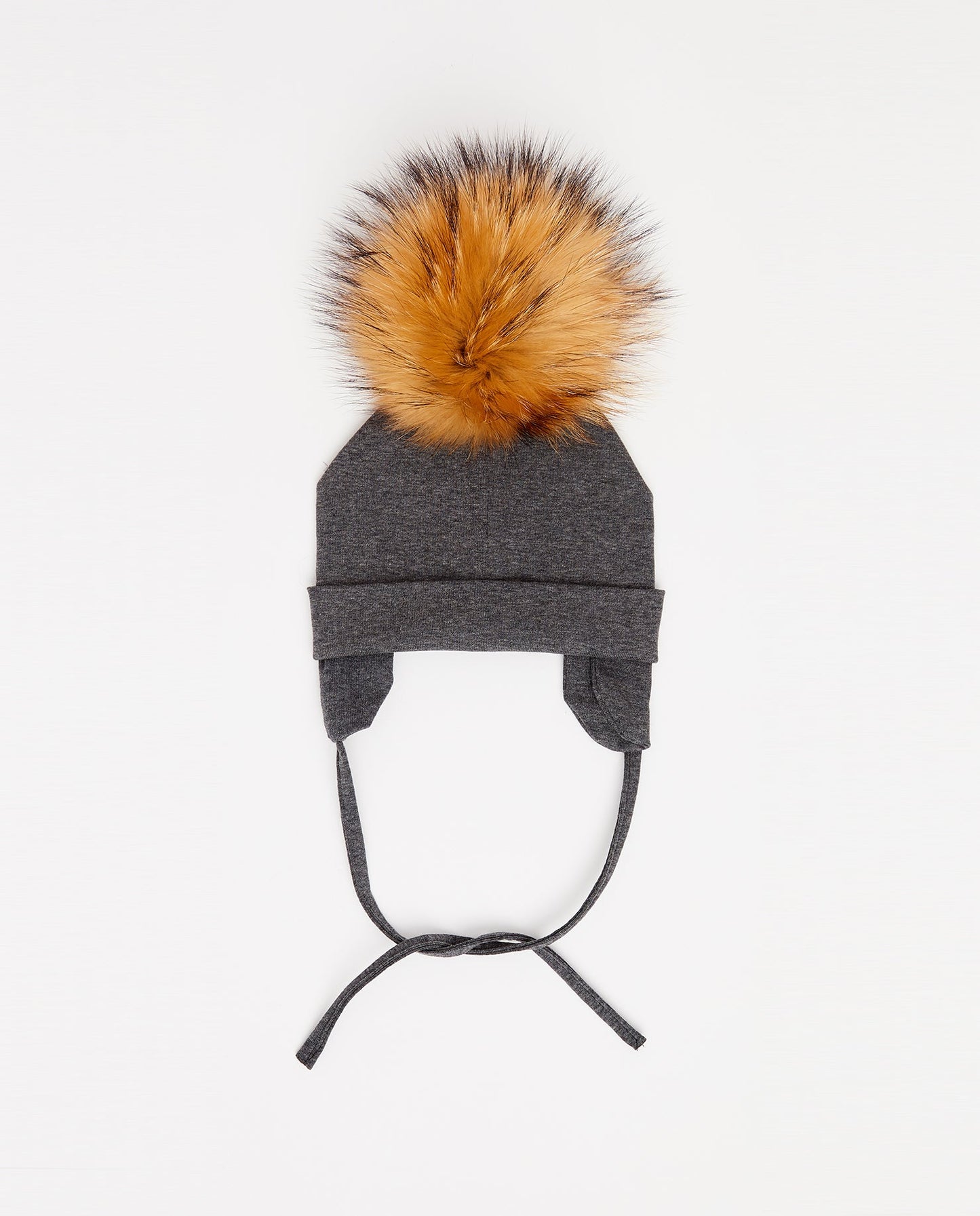 Cotton Beanie Charcoal