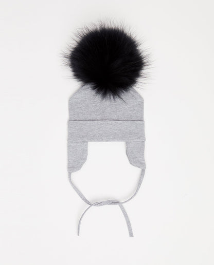 Bonnet Coton Gris