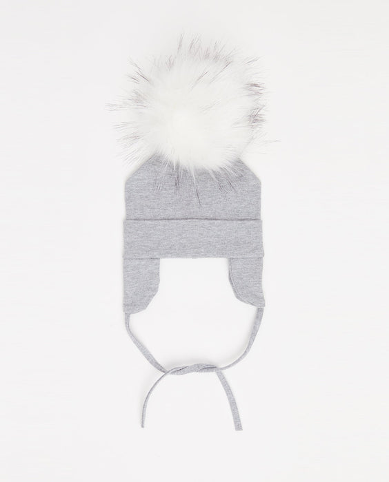 Bonnet Coton Gris