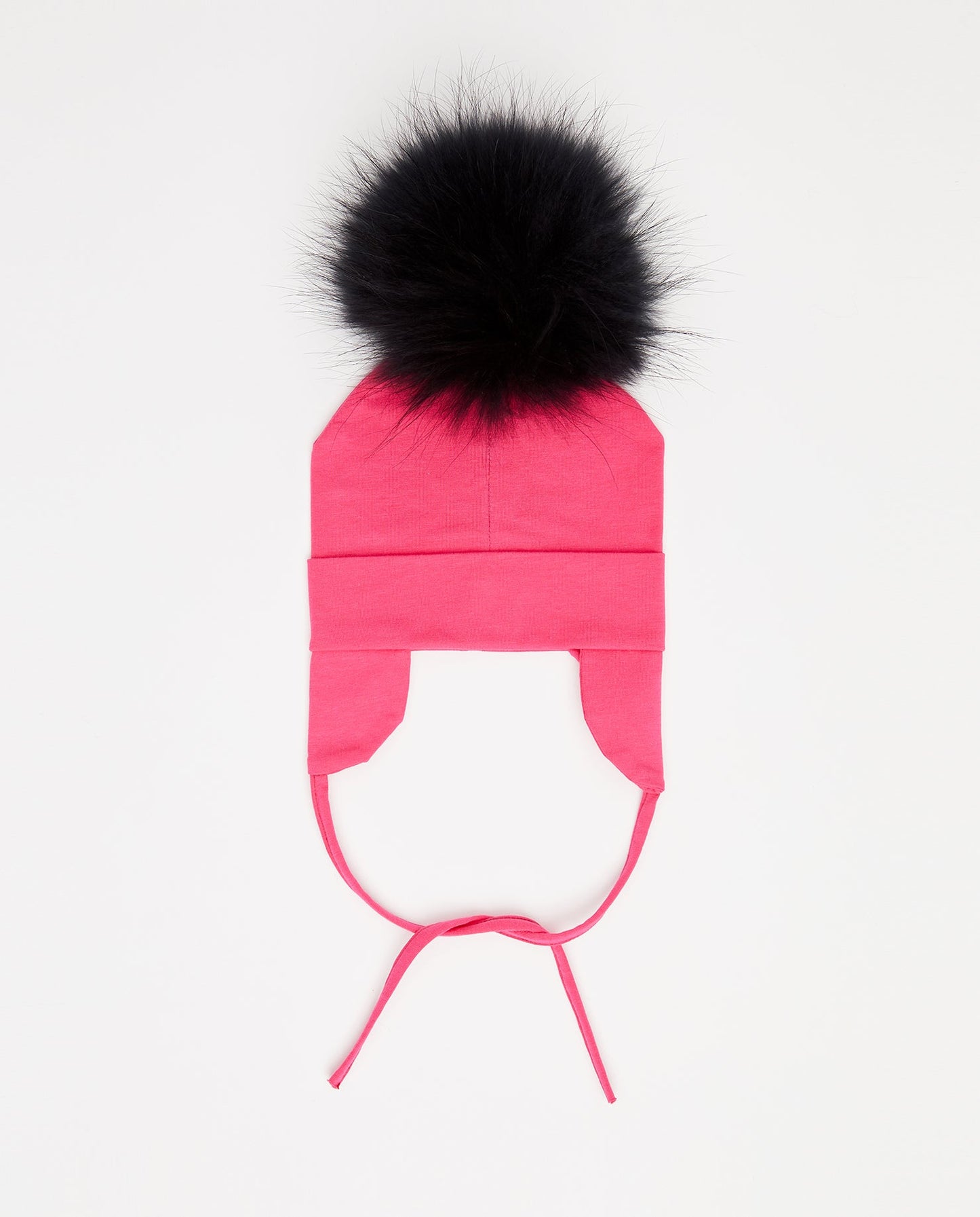 Tuque Bébé Coton Fuschia