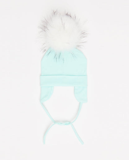 Bonnet en coton Aqua