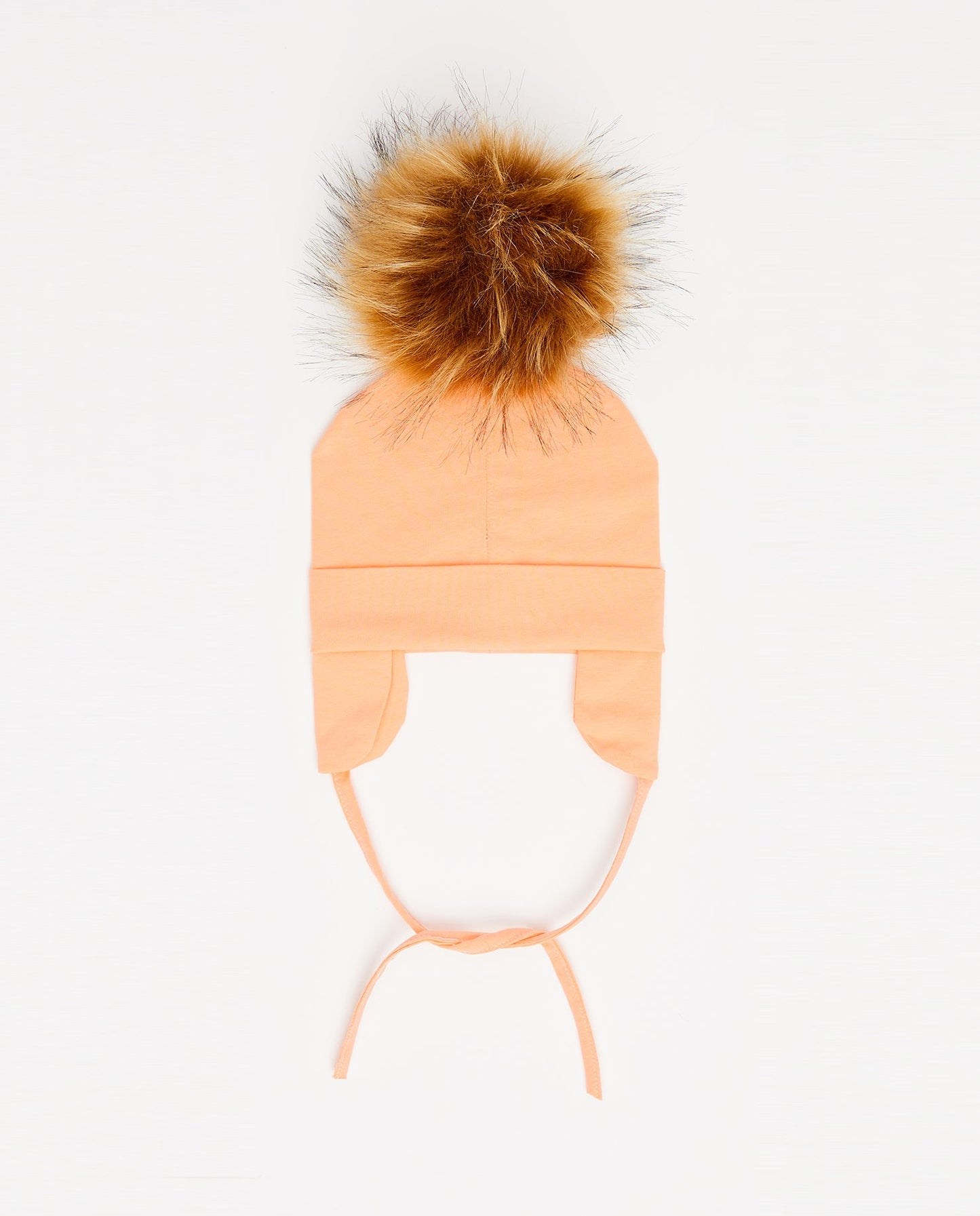 Tuque Bébé Coton Saumon Kardashian - Vegan