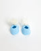 Pantoufles Tricot | Knit Slippers BABY BLUE - Mpompon