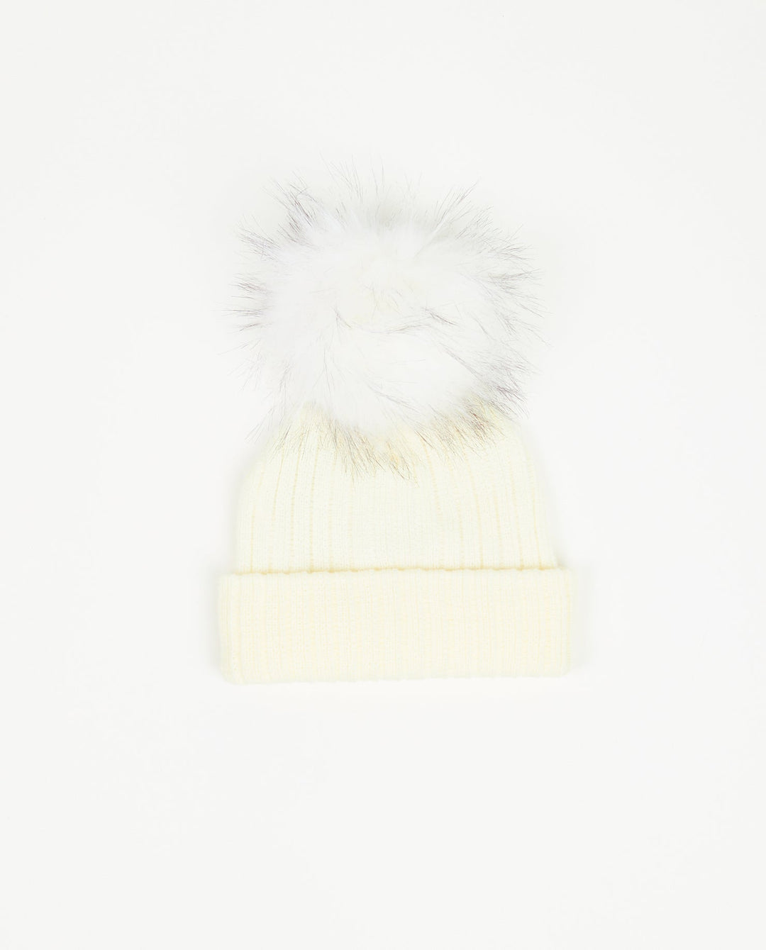 Bonnet Tricot Blanc