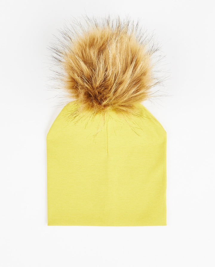 Tuque Pré-Ado Coton Mustard - Vegan