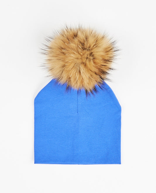 Tuque Adulte Coton Bleu Royal