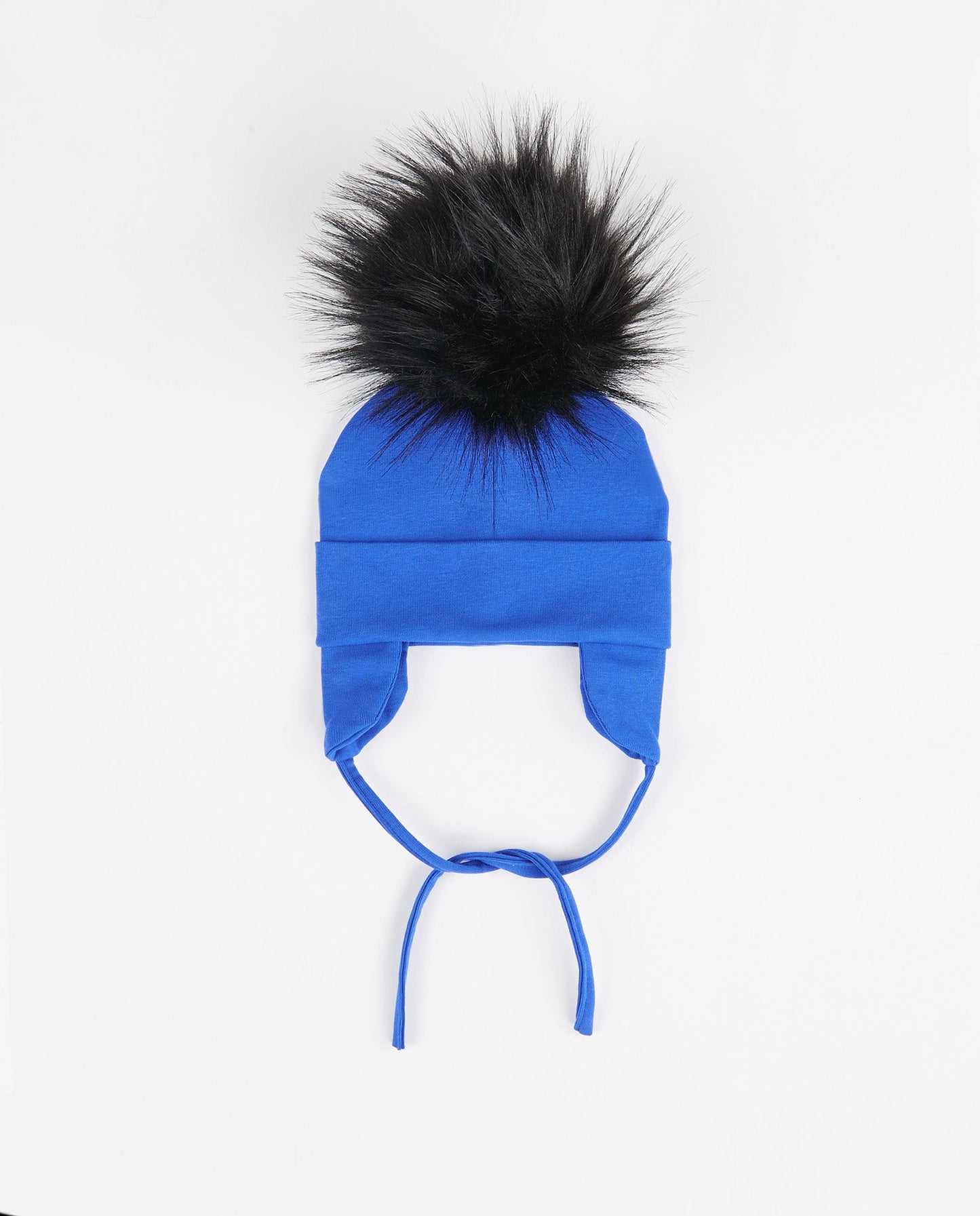 Tuque Bébé Coton Bleu Royal - Vegan