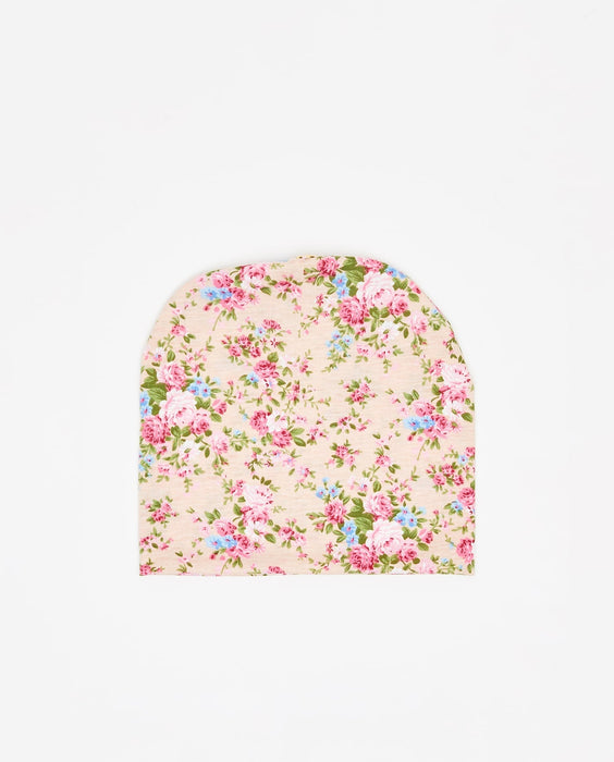 Bonnet 100% coton avec bouton pour pompon en option, 1 à 5 ans