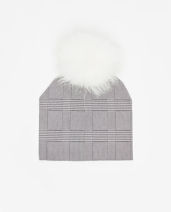 Bonnet en coton Stripe School