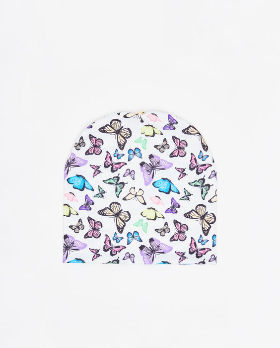 Bonnet 100% coton avec bouton pour pompon en option, 15 ans et +