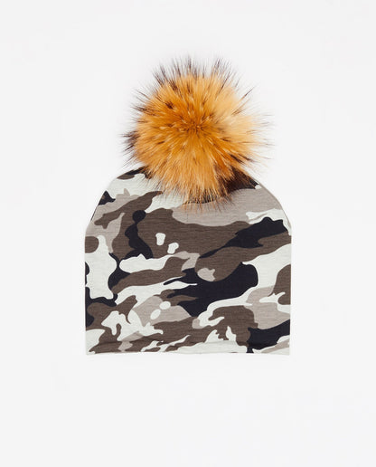 Bonnet en coton Winter Army