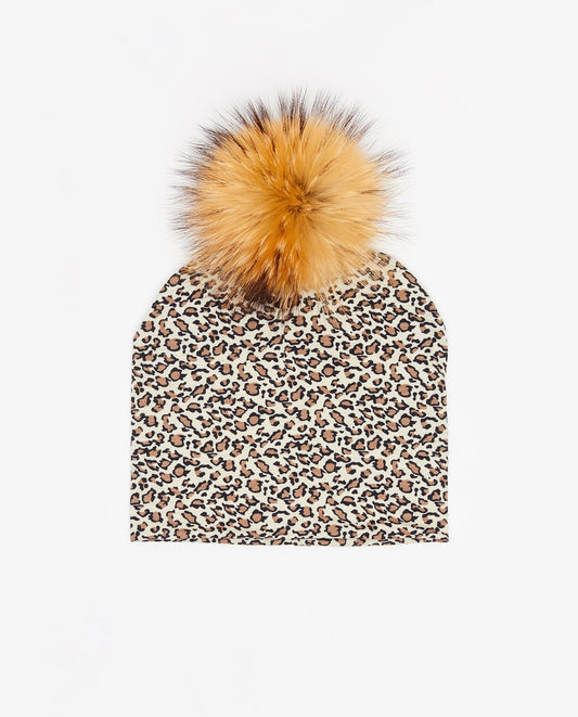 Tuque Pré-Ado Coton Leopard