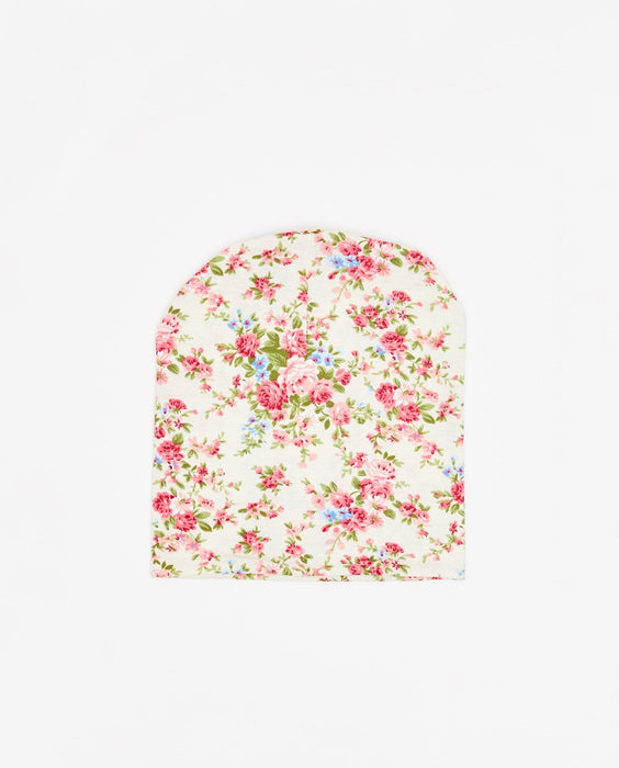 Bonnet 100% coton avec bouton pour pompon en option, 1 à 5 ans