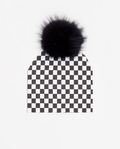 Bonnet en coton Checkmate