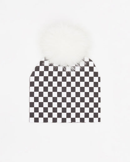 Bonnet en coton Checkmate