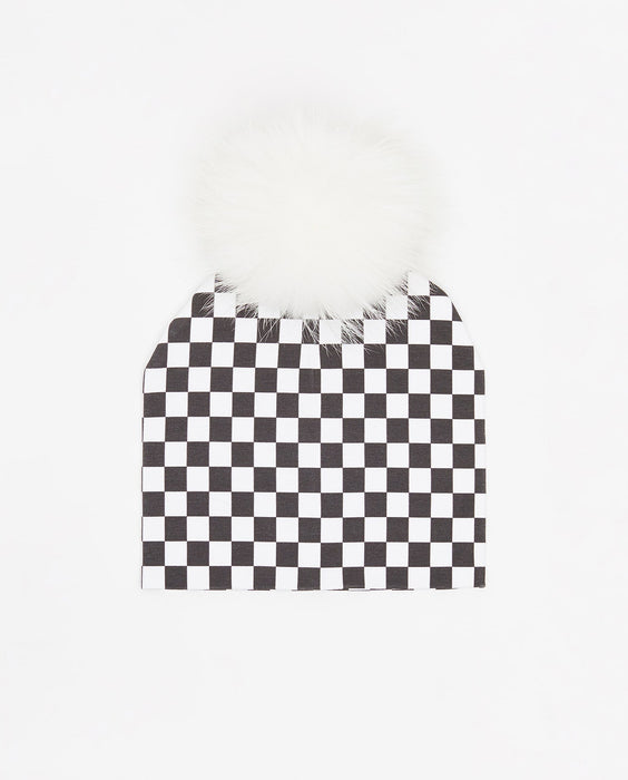 Bonnet en coton Checkmate