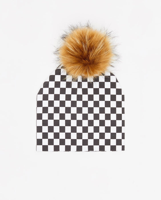 Bonnet en coton Checkmate