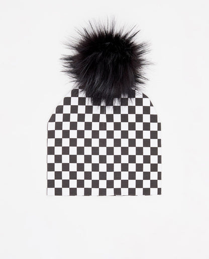 Bonnet en coton Checkmate