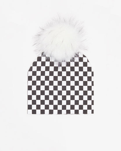 Bonnet en coton Checkmate