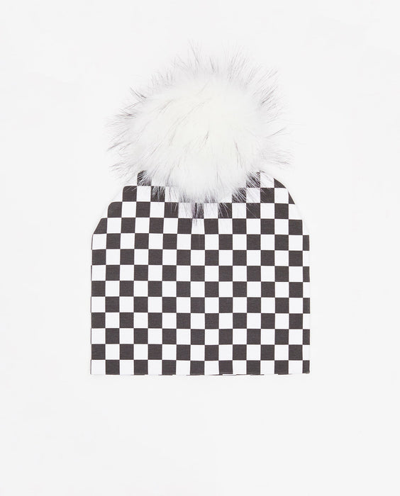 Bonnet en coton Checkmate