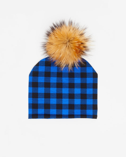 Tuque Adulte Coton Bûcheron Bleu