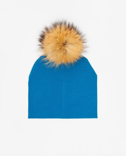 Tuque Adulte Coton Turquoise