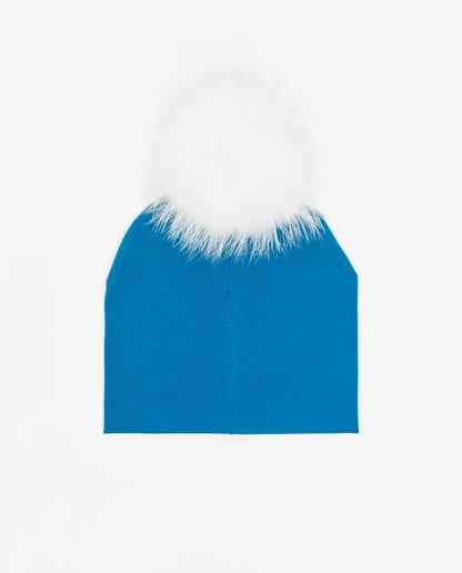 Tuque Adulte Coton Turquoise