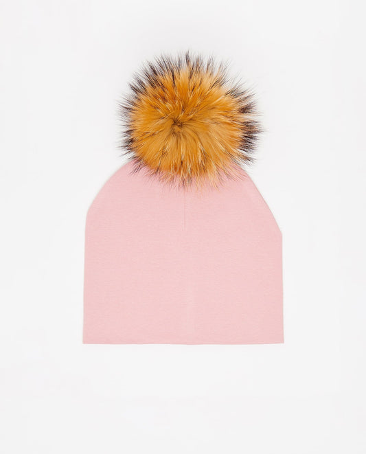 Tuque Adulte Coton Rose Mat