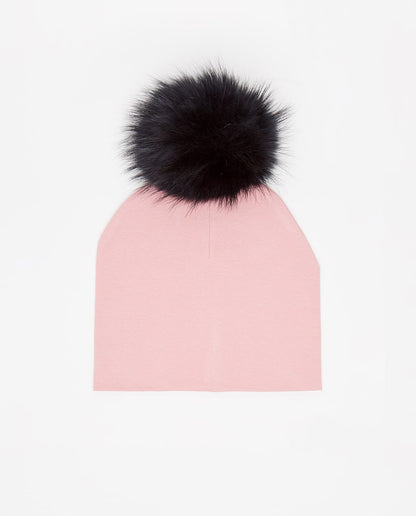 Tuque Adulte Coton Rose Mat