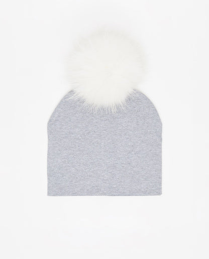 Bonnet Coton Gris