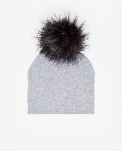 Bonnet Coton Gris