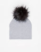 Cotton Beanie Gris