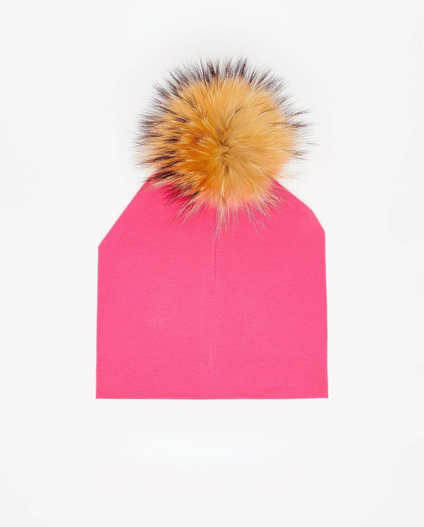 Cotton Beanie Fuschia