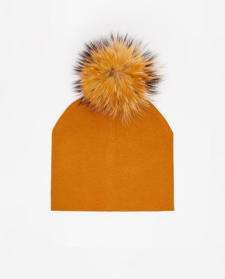 Cotton Beanie Caramel