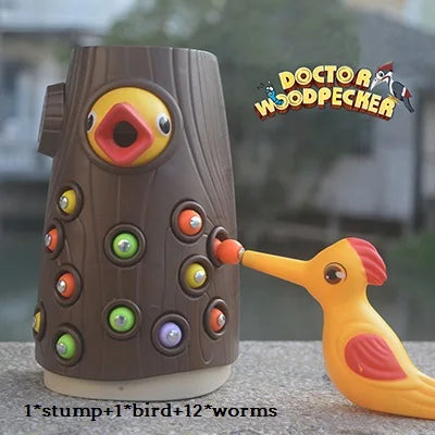 Magnetic Woodpecker Game, Engaging Motor Skill Development