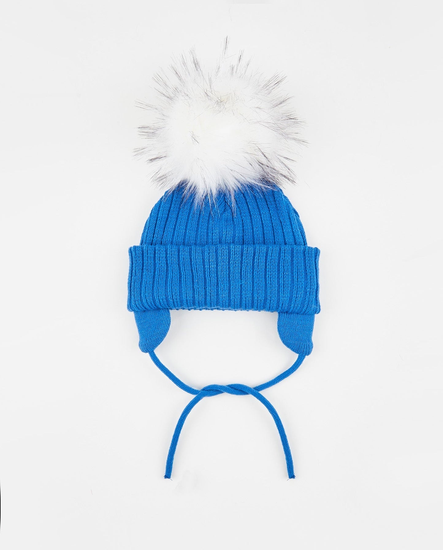 Tuque Bébé Doublée Bleu Royal - Vegan