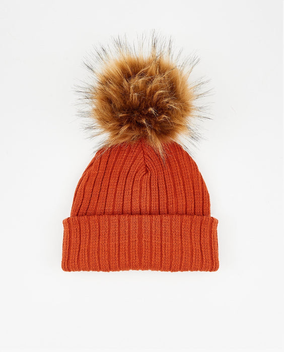 Knit Beanie Terra Cotta