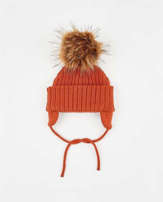 Knit Beanie Terra Cotta