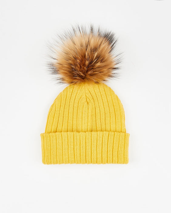 Knit Beanie Mustard