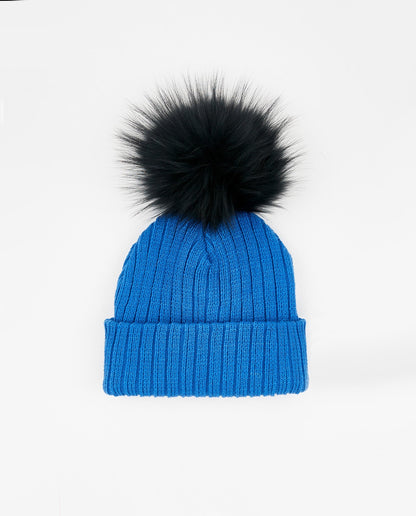 Bonnet Tricot Bleu Royal