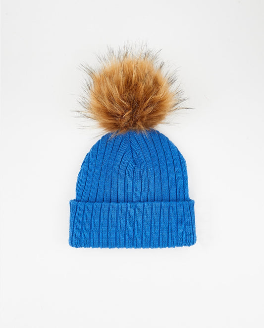 Tuque Enfant Doublée Bleu Royal - Vegan