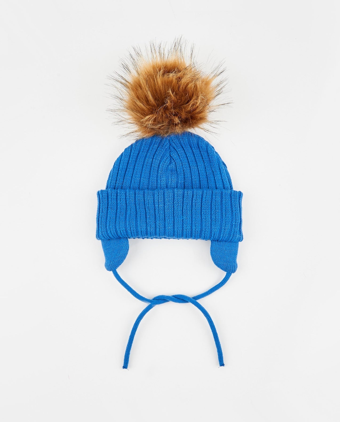 Tuque Bébé Doublée Royal Blue - Vegan