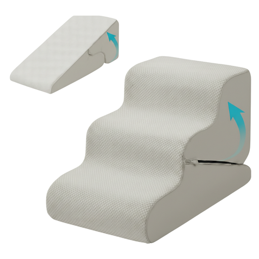 Pet Dog Stairs and Ramp for Small Dogs, 2-in-1 Step and Ramp
