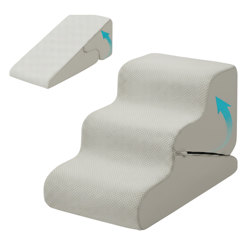 Pet Dog Stairs and Ramp for Small Dogs, 2-in-1 Step and Ramp