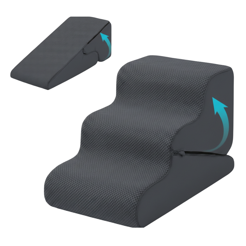 Pet Dog Stairs and Ramp for Small Dogs, 2-in-1 Step and Ramp