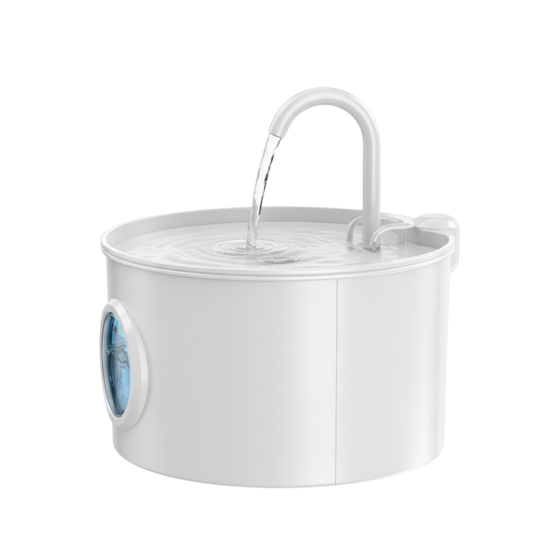 Pet Water Fountain Stainless Steel 74oz/2.2L Drinking Dispenser