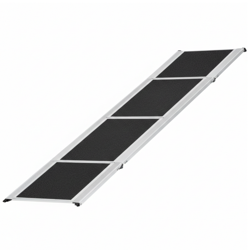 Portable Alumunim Folding Dog Car Ramp for Cars, SUVs, and Vans