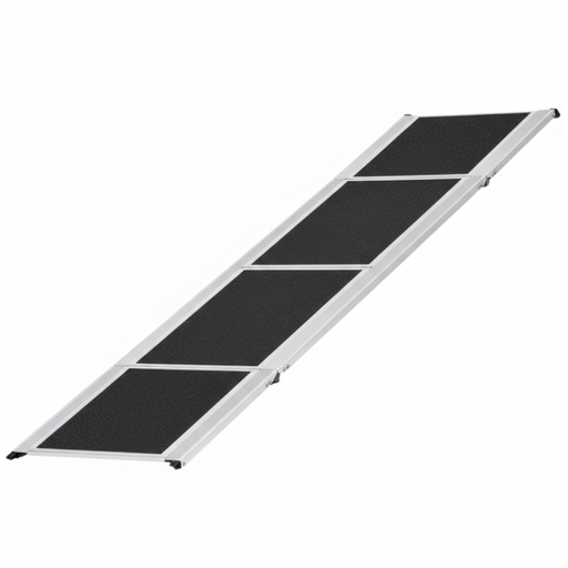 Portable Alumunim Folding Dog Car Ramp for Cars, SUVs, and Vans