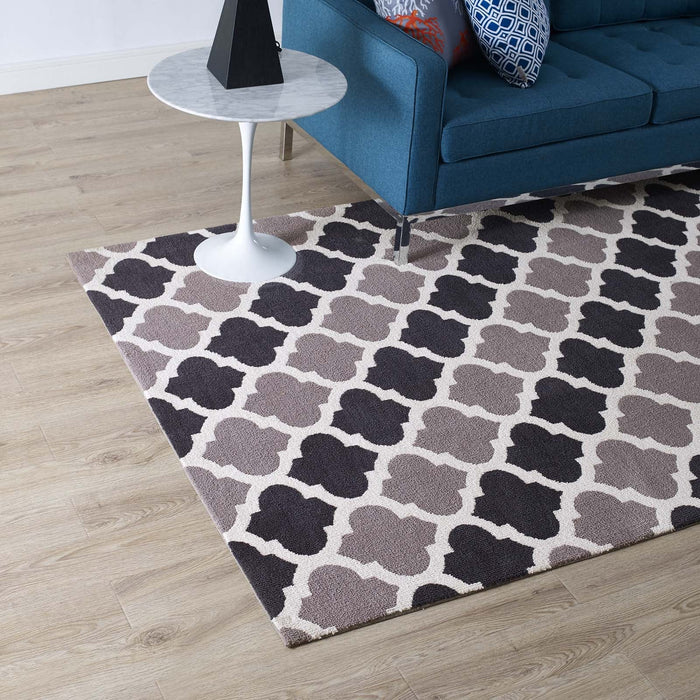 Lida Moroccan Trellis Area Rug