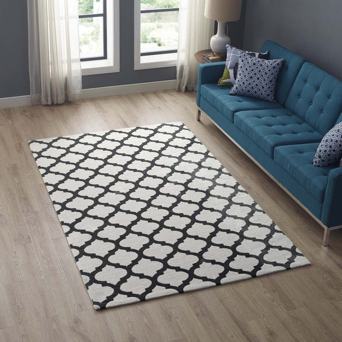 Lida Moroccan Trellis Area Rug